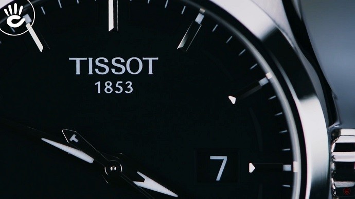 Tissot Couturier T035.410.16.051.00 - Nam - Quartz (Pin) - Chống nước 10 ATM - Mặt số 39mm 16 Đồng hồ Tissot T035.410.16.051.00 mặt tròn, máy Thụy Sỹ - Ảnh 2
