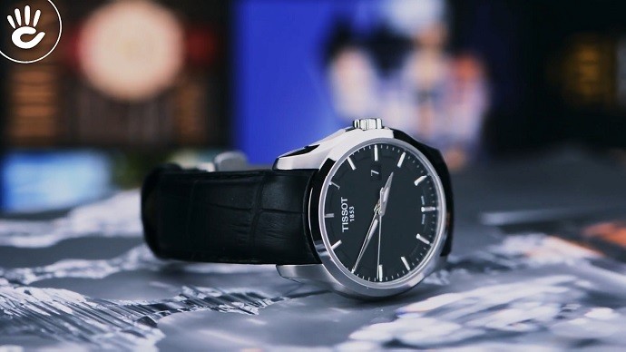 Tissot Couturier T035.410.16.051.00 - Nam - Quartz (Pin) - Chống nước 10 ATM - Mặt số 39mm 19 Đồng hồ Tissot T035.410.16.051.00 mặt tròn, máy Thụy Sỹ - Ảnh 5