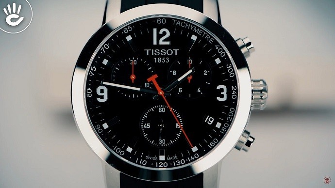 TISSOT T055.417.17.057.00 5 Đồng hồ Tissot T055.417.17.057.00 với dây cao su thể thao - Ảnh 1