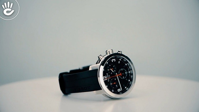 TISSOT T055.417.17.057.00 10 Đồng hồ Tissot T055.417.17.057.00 với dây cao su thể thao - Ảnh 6