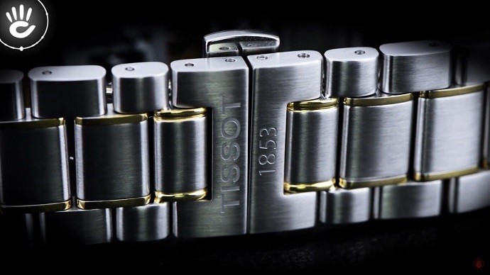 Đồng hồ Tissot T060.407.22.031.00 với dây đeo demi đặc sắc - Ảnh 4