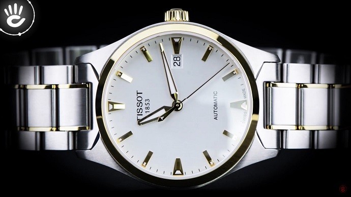 Đồng hồ Tissot T060.407.22.031.00 với dây đeo demi đặc sắc - Ảnh 5
