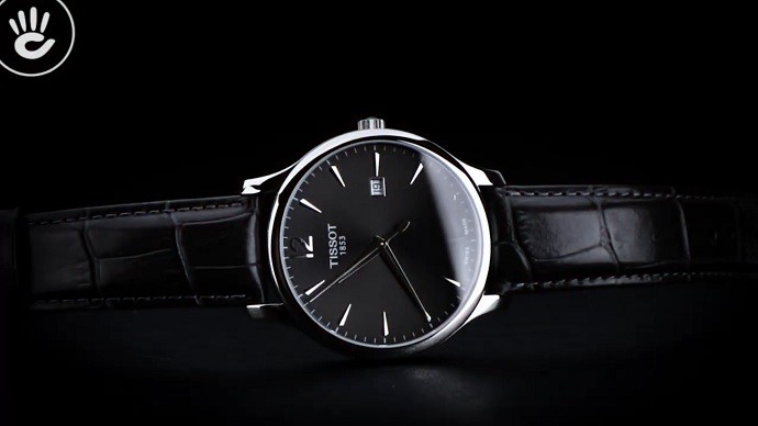 TISSOT T063.610.16.087.00 4 Đồng hồ Tissot T063.610.16.087.00 dây da chính hãng - Ảnh 3