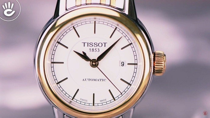 TISSOT T085.207.22.011.00 5 Đồng hồ Tissot T085.207.22.011.00 kết hợp mạ vàng sang trọng - Ảnh 2
