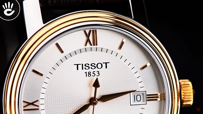 Tissot Bridgeport T097.410.26.038.00 - Nam - Quartz (Pin) - Chống nước 5 ATM - Mặt số 40mm 12 Đồng hồ Tissot T097.410.26.038.00 sử dụng dây da chính hãng - ảnh 11