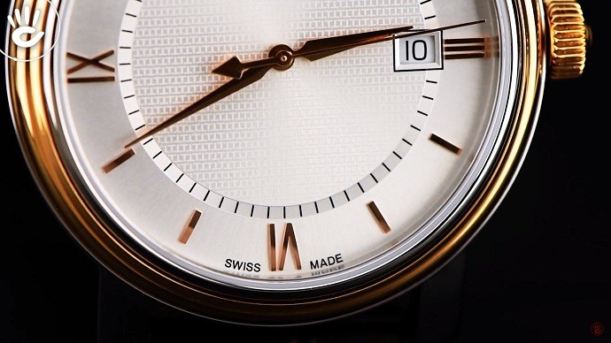 Tissot Bridgeport T097.410.26.038.00 - Nam - Quartz (Pin) - Chống nước 5 ATM - Mặt số 40mm 11 Đồng hồ Tissot T097.410.26.038.00 sử dụng dây da chính hãng - ảnh 10