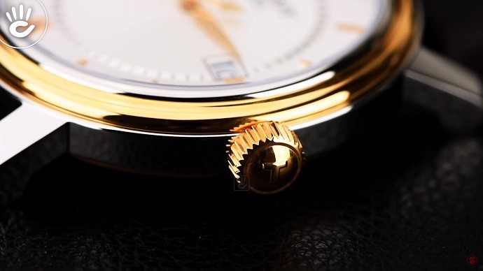 Tissot Bridgeport T097.410.26.038.00 - Nam - Quartz (Pin) - Chống nước 5 ATM - Mặt số 40mm 7 Đồng hồ Tissot T097.410.26.038.00 sử dụng dây da chính hãng - ảnh 6