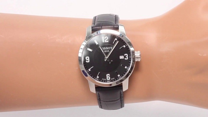 Đồng hồ nam Tissot T055.410.16.057.00 dây da chính hãng - Ảnh 2