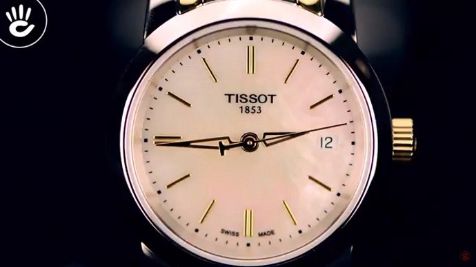 TISSOT T033.210.22.111.00 4 Đồng hồ nữ Tissot T033.210.22.111.00 độc đáo về lối thiết kế - Ảnh 1