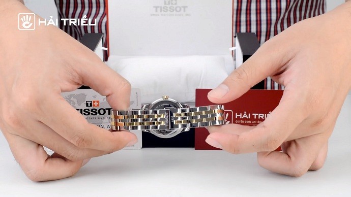 Tissot T-Classic T063.210.22.037.00 - Nữ - Quartz (Pin) - Chống nước 3 ATM - Mặt số 33mm 6 Đồng hồ nữ Tissot T063.210.22.037.00 bán chạy nhất hiện nay - Ảnh 4