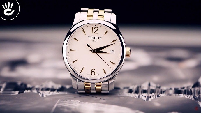 Tissot T-Classic T063.210.22.037.00 - Nữ - Quartz (Pin) - Chống nước 3 ATM - Mặt số 33mm 9 Đồng hồ nữ Tissot T063.210.22.037.00 bán chạy nhất hiện nay - Ảnh 7