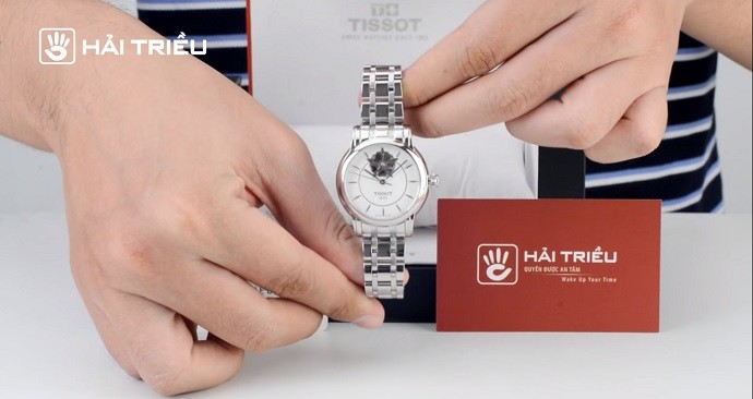 Tissot Lady Heart T050.207.11.011.04 - Nữ - Automatic (Tự Động) - Chống nước 3 ATM - Mặt số 35mm - Open Heart 3 Review đồng hồ Open Heart Tissot T050.207.11.011.04 độc đáo - Ảnh 1