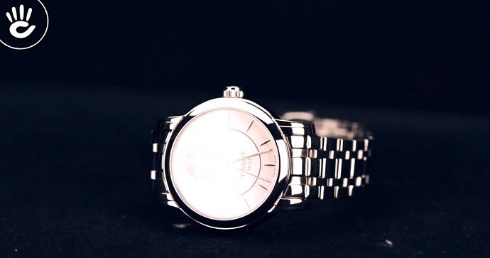 Tissot Lady Heart T050.207.11.011.04 - Nữ - Automatic (Tự Động) - Chống nước 3 ATM - Mặt số 35mm - Open Heart 10 Review đồng hồ Open Heart Tissot T050.207.11.011.04 độc đáo - Ảnh 8