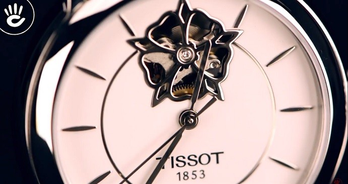 Tissot Lady Heart T050.207.11.011.04 - Nữ - Automatic (Tự Động) - Chống nước 3 ATM - Mặt số 35mm - Open Heart 4 Review đồng hồ Open Heart Tissot T050.207.11.011.04 độc đáo - Ảnh 2