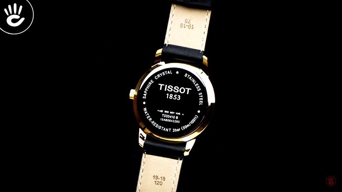 TISSOT T033.410.36.051.01 13 Review đồng hồ Tissot T033.410.36.051.01 dây da nam tính - Ảnh 6