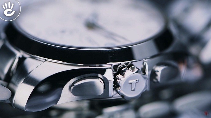 Tissot Couturier T035.627.11.031.00 - Nam - Automatic (Tự Động) - Chống nước 10 ATM - Mặt số 43mm - Chronograph 9 Review đồng hồ Tissot T035.627.11.031.00 có bộ chronograph - Ảnh 5