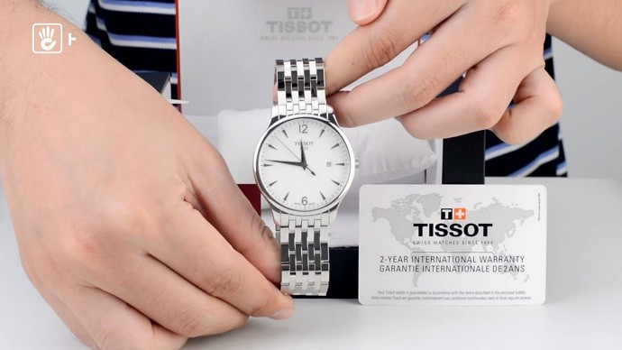 Tissot Tradition T063.610.11.037.00 - Nam - Quartz (Pin) - Chống nước 3 ATM - Mặt số 42mm 4 Tissot Tradition T063.610.11.037.00 - Nam - Quartz (Pin) - Chống nước 3 ATM - Mặt số 42mm 1