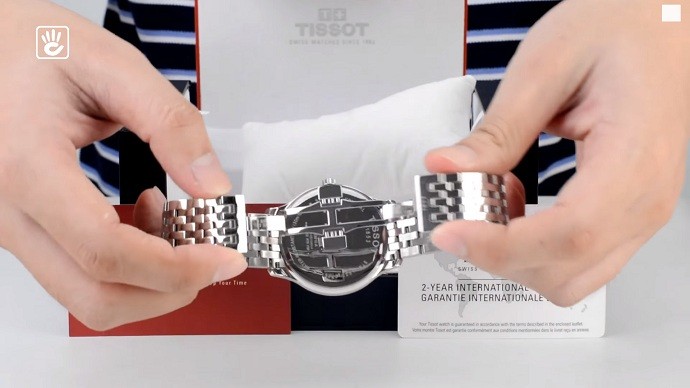 Tissot Tradition T063.610.11.037.00 - Nam - Quartz (Pin) - Chống nước 3 ATM - Mặt số 42mm 9 Tissot Tradition T063.610.11.037.00 - Nam - Quartz (Pin) - Chống nước 3 ATM - Mặt số 42mm 6