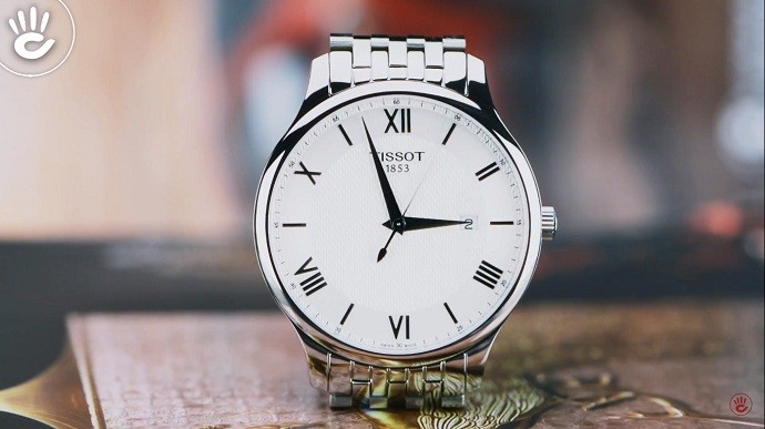 Tissot Tradition T063.610.11.038.00 - Nam - Quartz (Pin) - Chống nước 3 ATM - Mặt số 42mm 14 Đồng hồ Tissot Tradition T063.610.11.038.00 chính hãng 100% - Ảnh 8