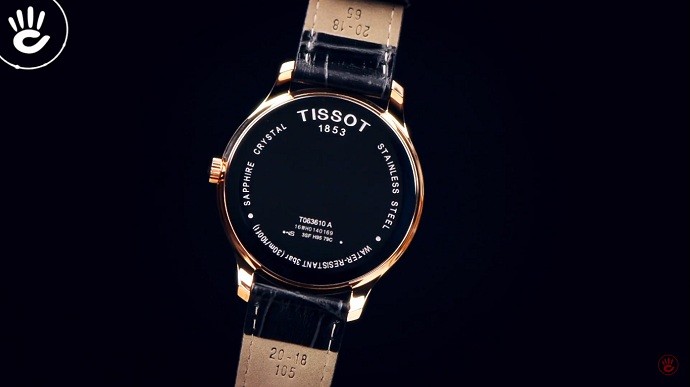 TISSOT T063.610.36.086.00 8 Review đồng hồ Tissot T063.610.36.086.00 có 5 viên kim cương - Ảnh 7