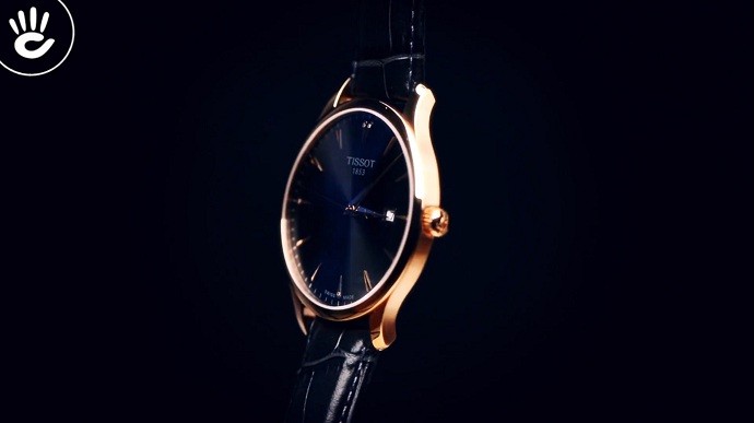 TISSOT T063.610.36.086.00 4 Review đồng hồ Tissot T063.610.36.086.00 có 5 viên kim cương - Ảnh 3