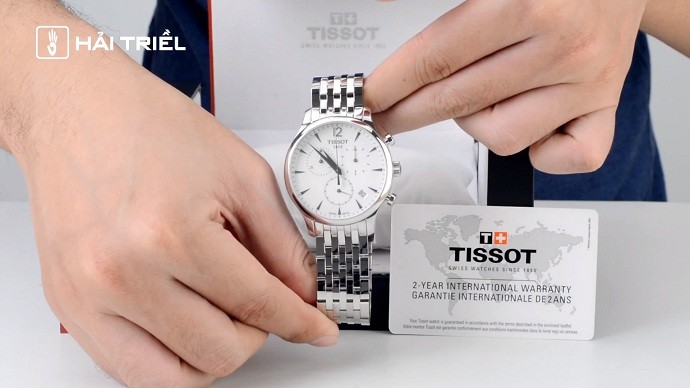 Tissot Tradition T063.617.11.037.00 - Nam - Quartz (Pin) - Chống nước 3 ATM - Mặt số 42mm - Chronograph 7 Review đồng hồ Tissot T063.617.11.037.00 có bộ Chronograph - Ảnh 4