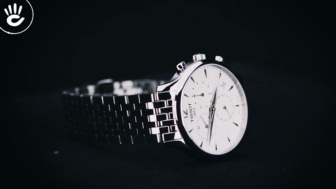 Tissot Tradition T063.617.11.037.00 - Nam - Quartz (Pin) - Chống nước 3 ATM - Mặt số 42mm - Chronograph 6 Review đồng hồ Tissot T063.617.11.037.00 có bộ Chronograph - Ảnh 3