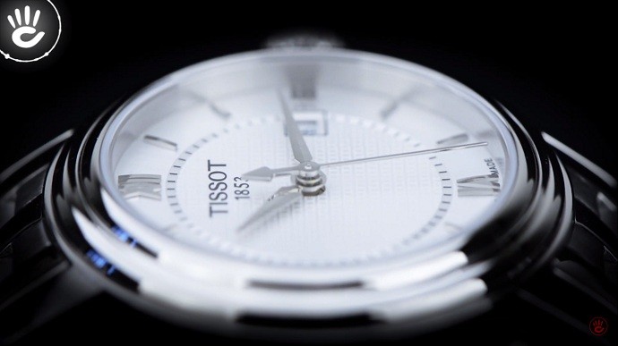 Tissot Bridgeport T097.010.11.038.00 - Nữ - Quartz (Pin) - Chống nước 5 ATM - Mặt số 29mm 3 Review đồng hồ Tissot T097.010.11.038.00 kim loại cho nữ giới - Ảnh 2