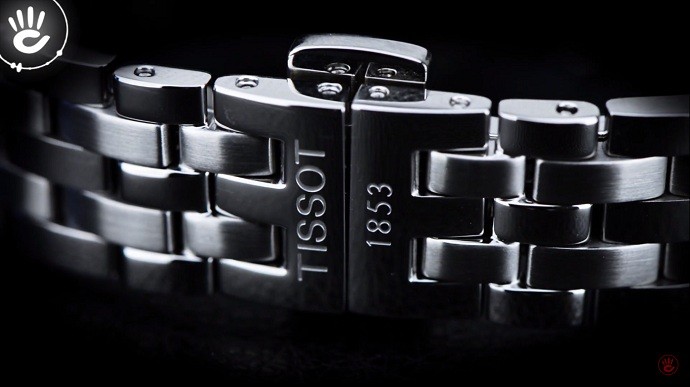 Tissot Bridgeport T097.010.11.038.00 - Nữ - Quartz (Pin) - Chống nước 5 ATM - Mặt số 29mm 6 Review đồng hồ Tissot T097.010.11.038.00 kim loại cho nữ giới - Ảnh 5