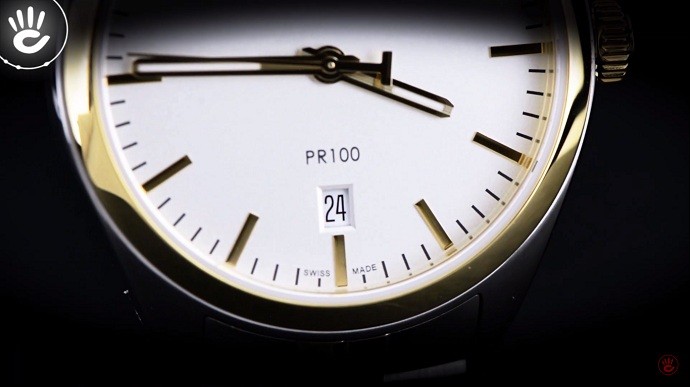 Tissot Pr 100 T101.410.22.031.00 - Nam - Quartz (Pin) - Chống nước 10 ATM - Mặt số 39mm 14 Review đồng hồ Tissot T101.410.22.031.00 độc đáo về thiết kế - Ảnh 9