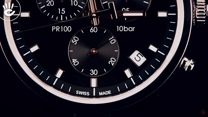 Tissot Pr 100 T101.417.16.051.00 - Nam - Quartz (Pin) - Chống nước 10 ATM - Mặt số 41mm - Chronograph 14