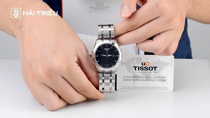 TISSOT T035.410.11.051.00 3 Review đồng hồ kim loại Tissot T035.410.11.051.00 sang trọng - Ảnh 1