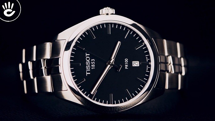 Tissot T-classic Pr 100 T101.410.11.051.00 - Nam - Quartz (Pin) - Chống nước 10 ATM - Mặt số 39mm 20 Review đồng hồ nam Tissot T101.410.11.051.00 sang trọng - Ảnh 8