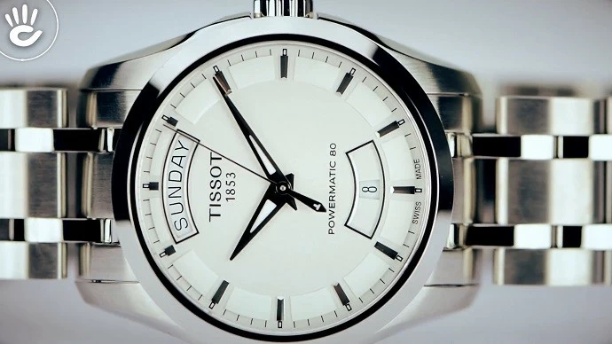 Tissot T035.407.11.031.01 5 Đồng hồ Tissot T035.407.11.031.01 bơi lội thoải mái (10ATM)-4