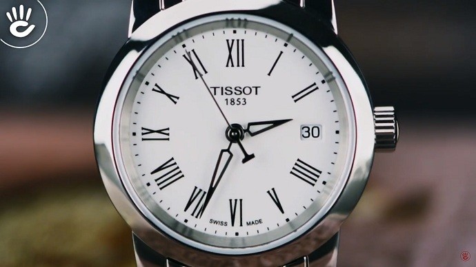 Tissot T033.210.11.013.10 thiết kế đơn giản thu hút nữ giới - Ảnh 2