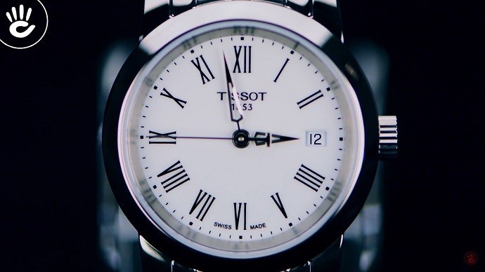 Đồng hồ Tissot T033.210.11.013.00 dây kim loại sáng bóng - Ảnh 1