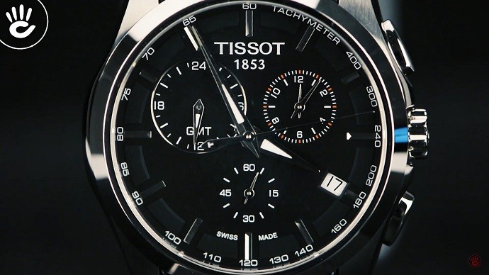TISSOT T035.439.16.051.00 5 Đồng hồ Tissot T035.439.16.051.00 Thụy Sỹ, dây da chính hãng - Ảnh 1