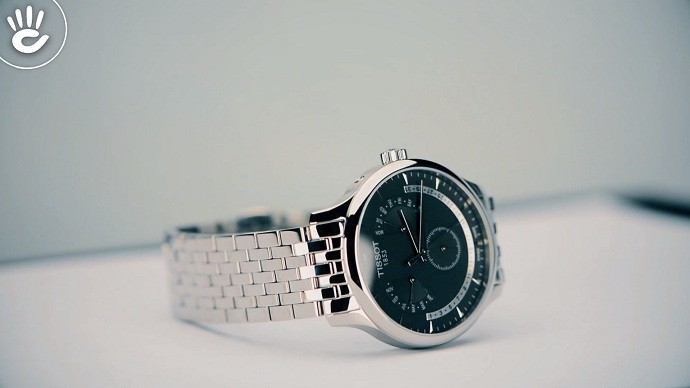 Tissot T063.637.11.067.00 hoàn thiện về thời gian trên mặt số - ảnh 8