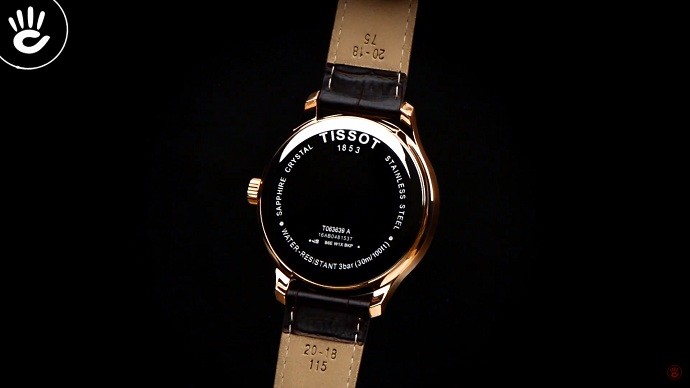 Tissot T063.639.36.037.00 cổ điển đến đặc biệt trong thiết kế - Ảnh 7