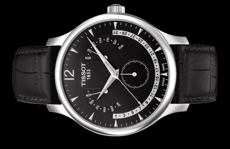 Tissot Tradition T063.637.16.057.00 - Nam - Quartz (Pin) - Chống nước 3 ATM - Mặt số 42mm 6 Tissot Tradition T063.637.16.057.00 - Nam - Quartz (Pin) - Chống nước 3 ATM - Mặt số 42mm 9