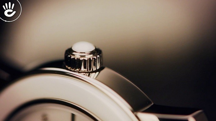 Tissot Ceramic Diamond T064.210.22.016.00 - Nữ - Quartz (Pin) - Chống nước 3 ATM - Mặt số 28mm 5 Đồng hồ Tissot T064.210.22.016.00 dây đeo độc đáo từ Ceramic - Ảnh 2