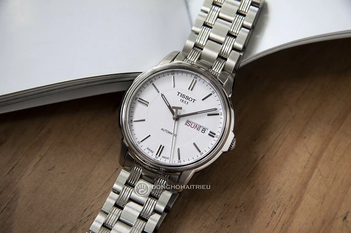 Tissot Automatics Iii T065.430.11.031.00 - Nam - Automatic (Tự Động) - Chống nước 3 ATM - Mặt số 39mm 6 Đồng hồ Tissot T065.430.11.031.00 máy cơ, dây thép không gỉ - Ảnh 1