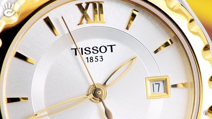Đồng hồ Tissot T072.210.22.038.00 với dây đeo demi ấn tượng - Ảnh 2