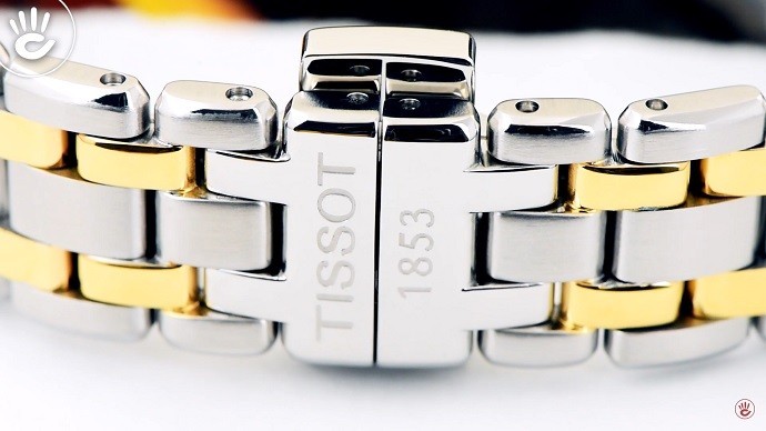 Đồng hồ Tissot T072.210.22.038.00 với dây đeo demi ấn tượng - Ảnh 5