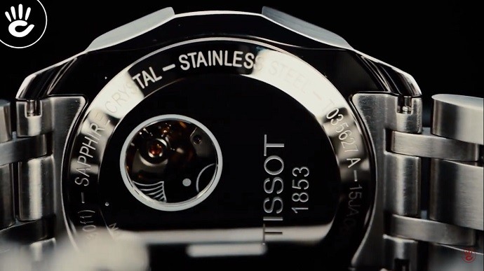 Tissot Couturier T035.627.11.051.00 - Nam - Automatic (Tự Động) - Chống nước 10 ATM - Mặt số 43mm - Chronograph 8 Tissot nam T035.627.11.051.00 có tính năng hỗ trợ đếm giờ - Ảnh 7