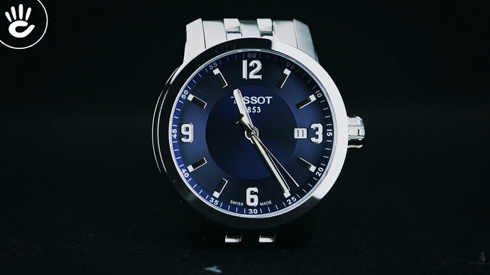 Đồng hồ Tissot T055.410.11.047.00 dây kim loại sang trọng - ảnh 2