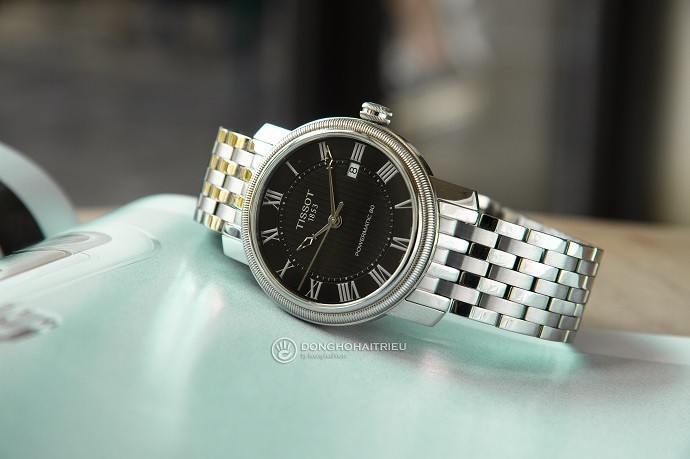 Tissot Bridgeport T097.407.11.053.00 - Nam - Automatic (Tự Động) - Chống nước 5 ATM - Mặt số 40mm 2 Tissot T097.407.11.053.00-1