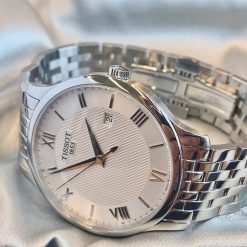 Tissot Tradition T063.610.11.038.00 - Nam - Quartz (Pin) - Chống nước 3 ATM - Mặt số 42mm 3 Đồng hồ Tissot Tradition T063.610.11.038.00 - Ảnh 13