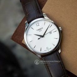 Tissot Tradition T063.610.16.037.00 - Nam - Quartz (Pin) - Chống nước 3 ATM - Mặt số 42mm 3 Đồng Hồ Tissot Tradition T063.610.16.037.00 - Ảnh 2