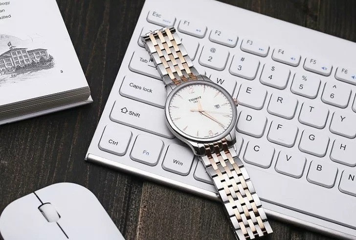 Đồng hồ Tissot Tradition T063.610.22.037.00 chính hãng 100% - Ảnh 4